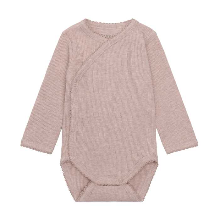 Samfella – Ungbarna – Ribbed – Pale Mauve Melange