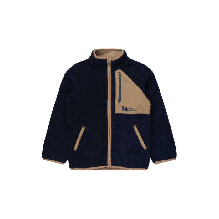 Jakki – Teddy – Navy Blazer