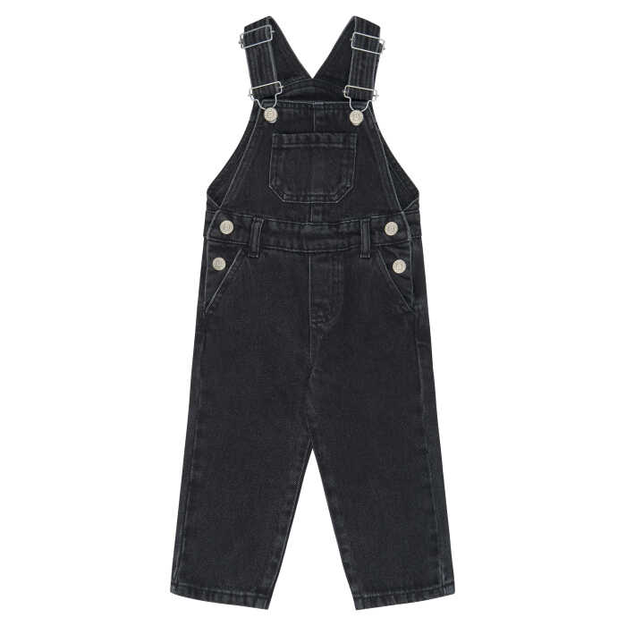 Smekkbuxur – Galla – Black Denim Wash