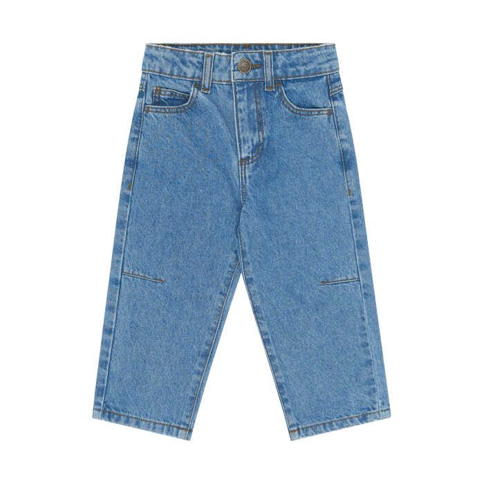 Gallabuxur – Barrel – Medium Blue Denim